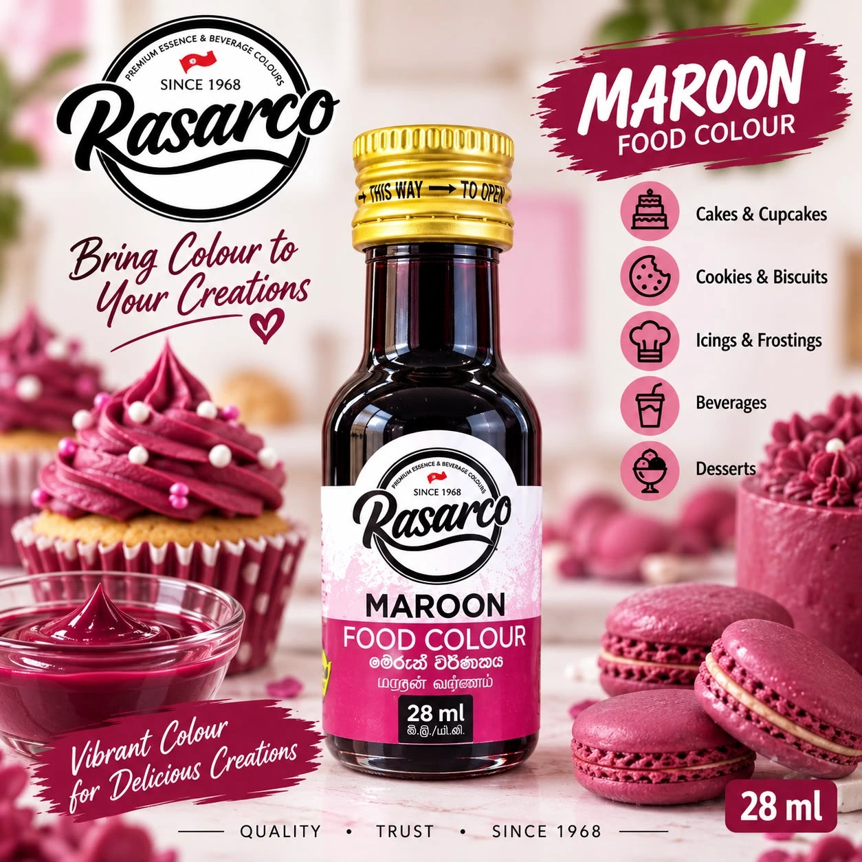 Rasarco maroon 28ml