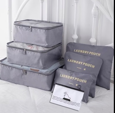 7pcs Vibrant Travel Storage Bag Set