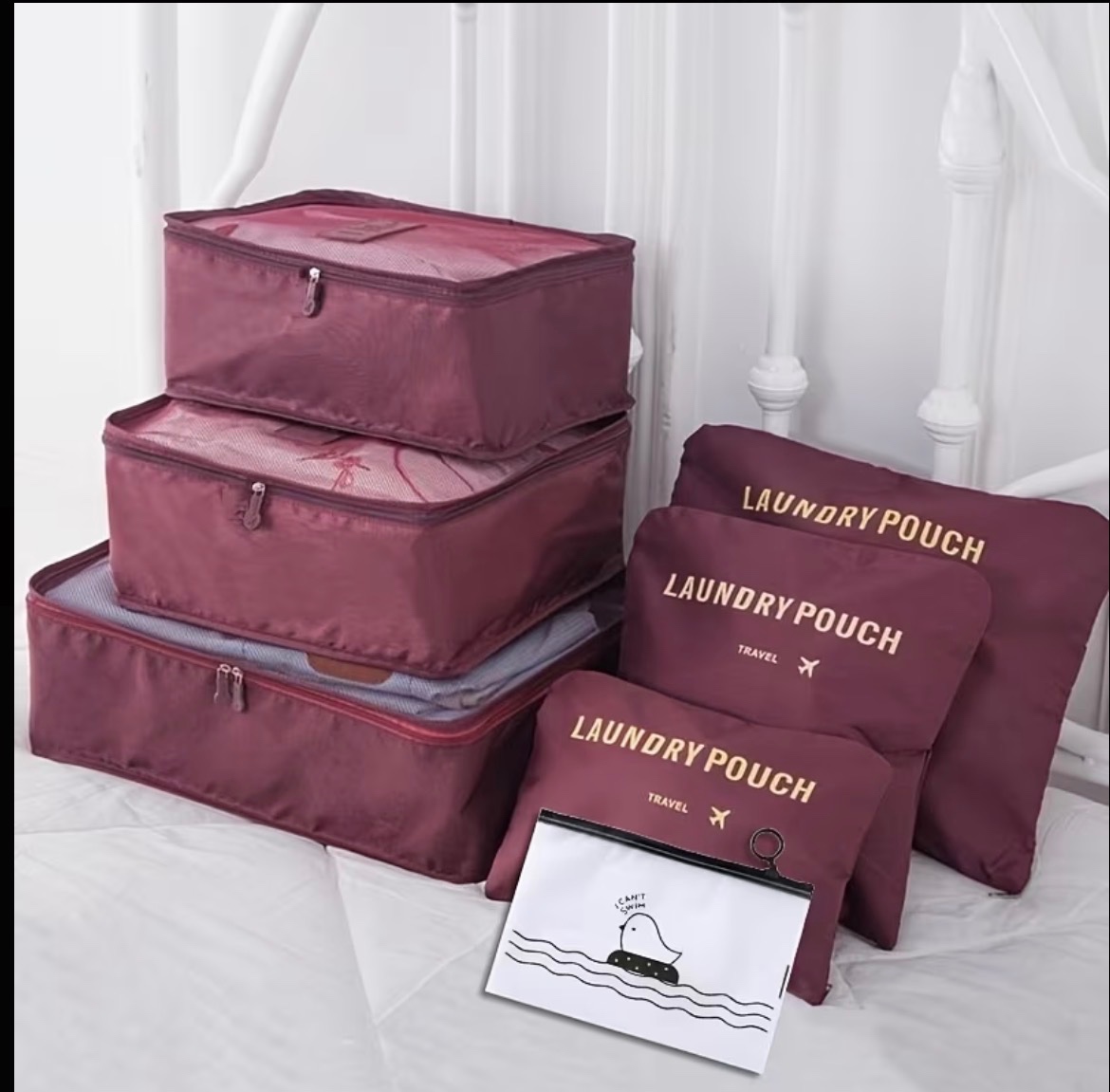 7pcs Vibrant Travel Storage Bag