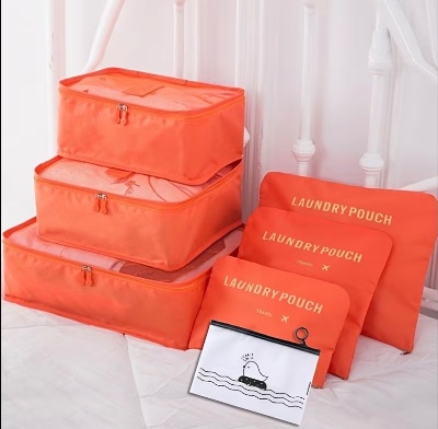 7pcs Vibrant Travel Storage Bag Set
