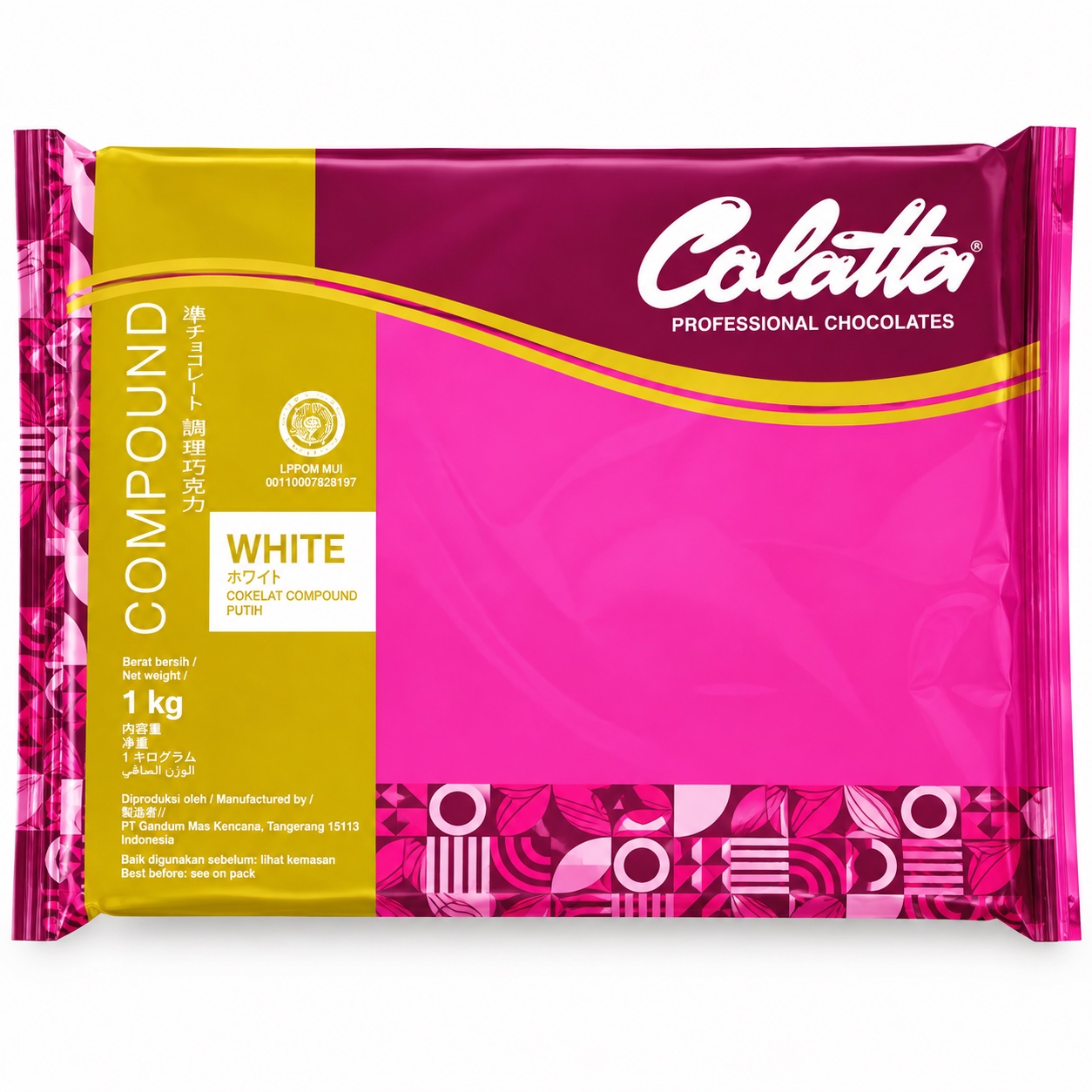 Colatta White Chocolate Compound 1kg